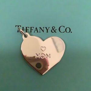 Tiffany sterling silver mom Charm